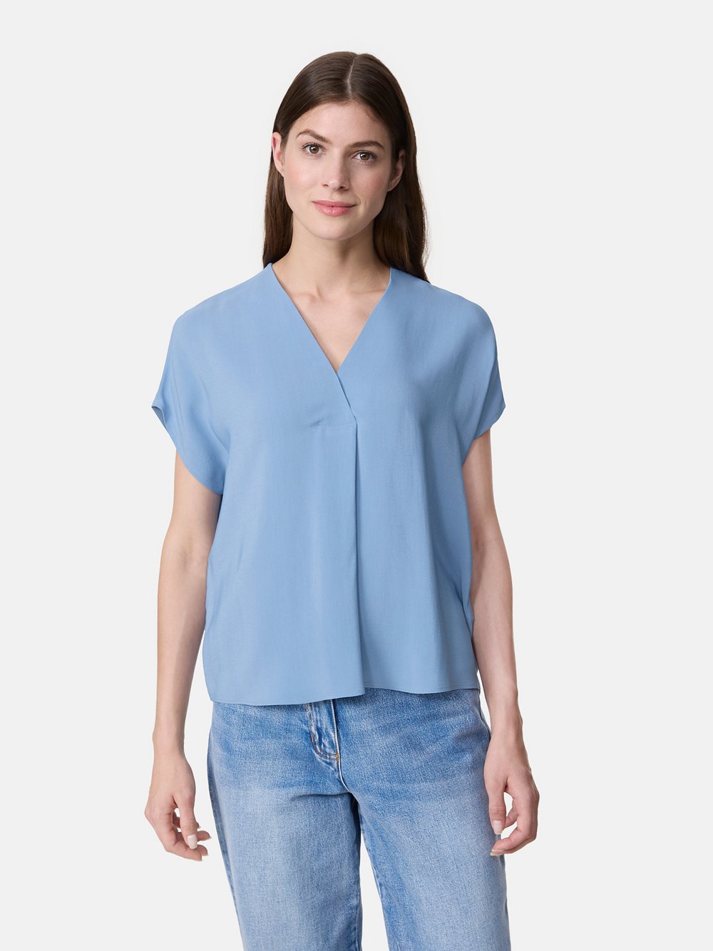 Gerry Weber Blusenshirt Damen Viskose blau, 38