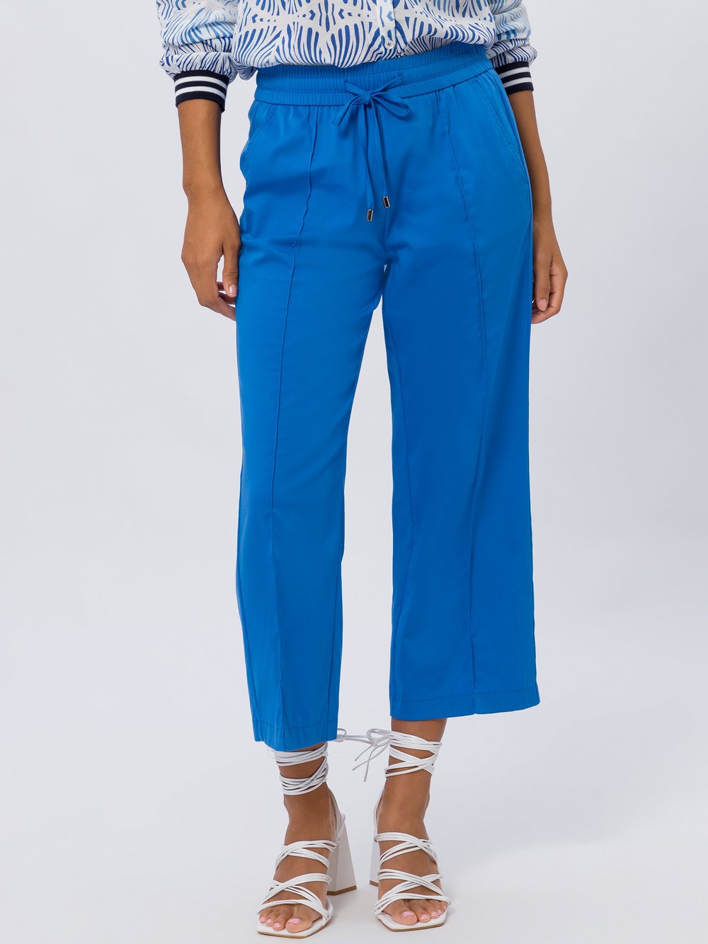 TUZZI Hose Damen Baumwolle blau, 38