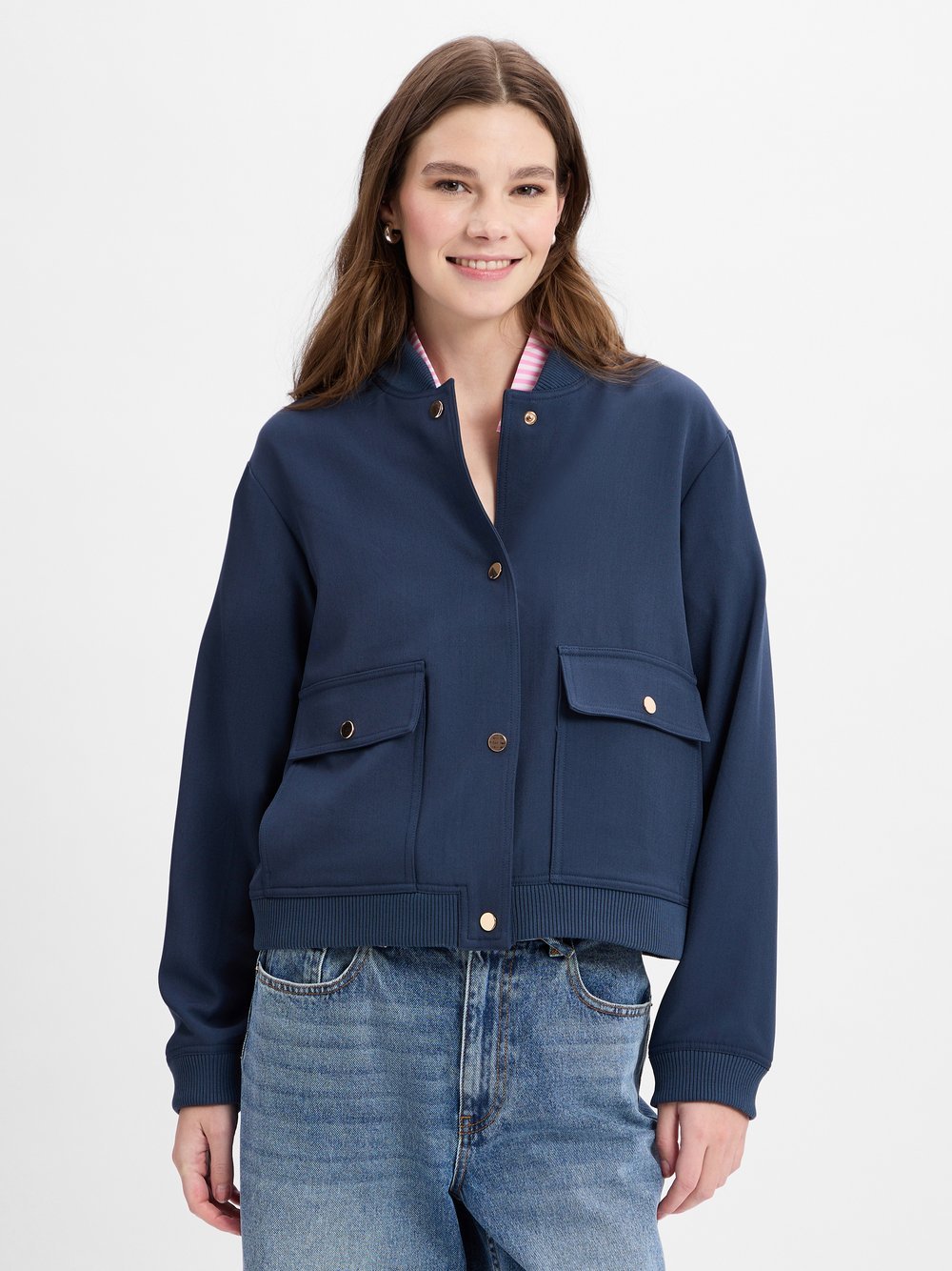 Marie Lund Blouson Damen blau, 36