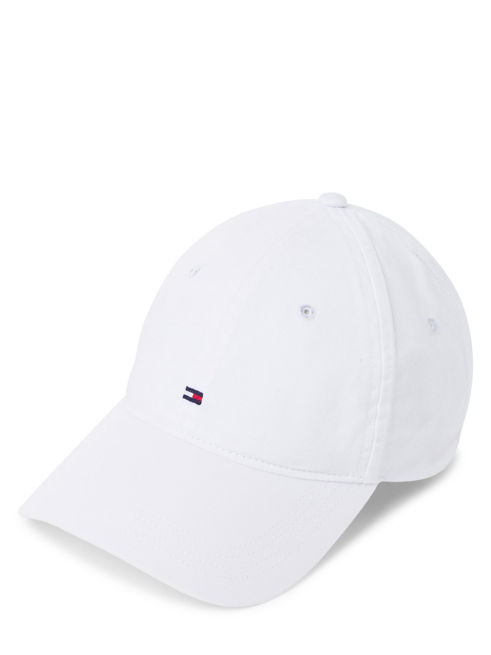 Tommy Hilfiger Cap Damen Baumwolle weiß, ONE SIZE