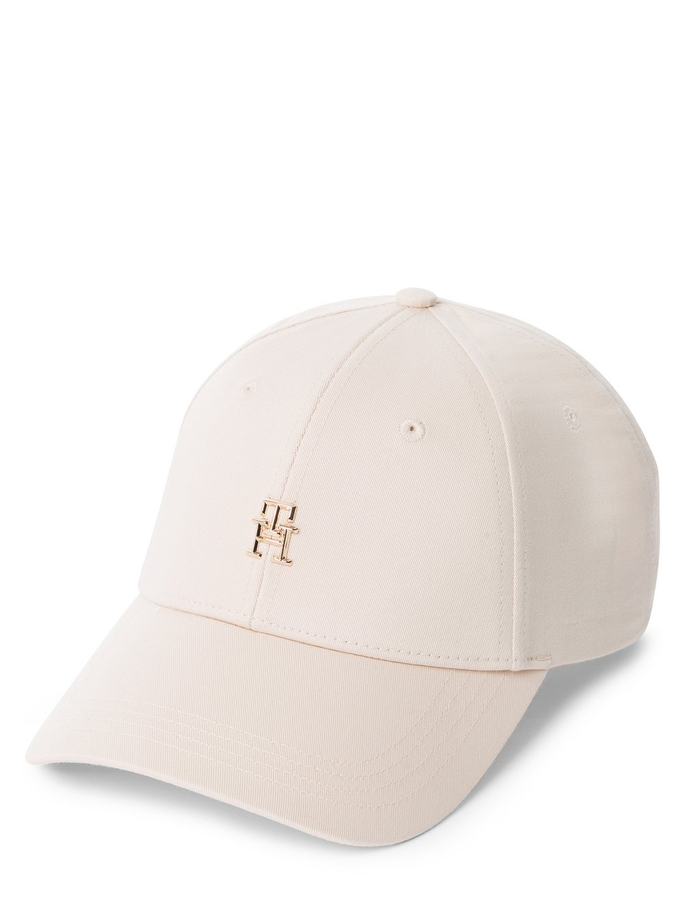 Tommy Hilfiger Baseballcap Herren Baumwolle weiß, ONE SIZE