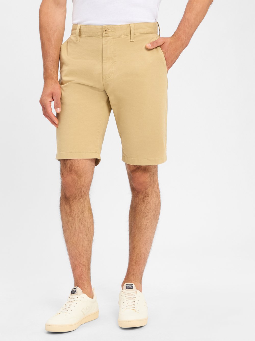 Thumbnail - Tommy Jeans Shorts Herren Baumwolle beige, 34