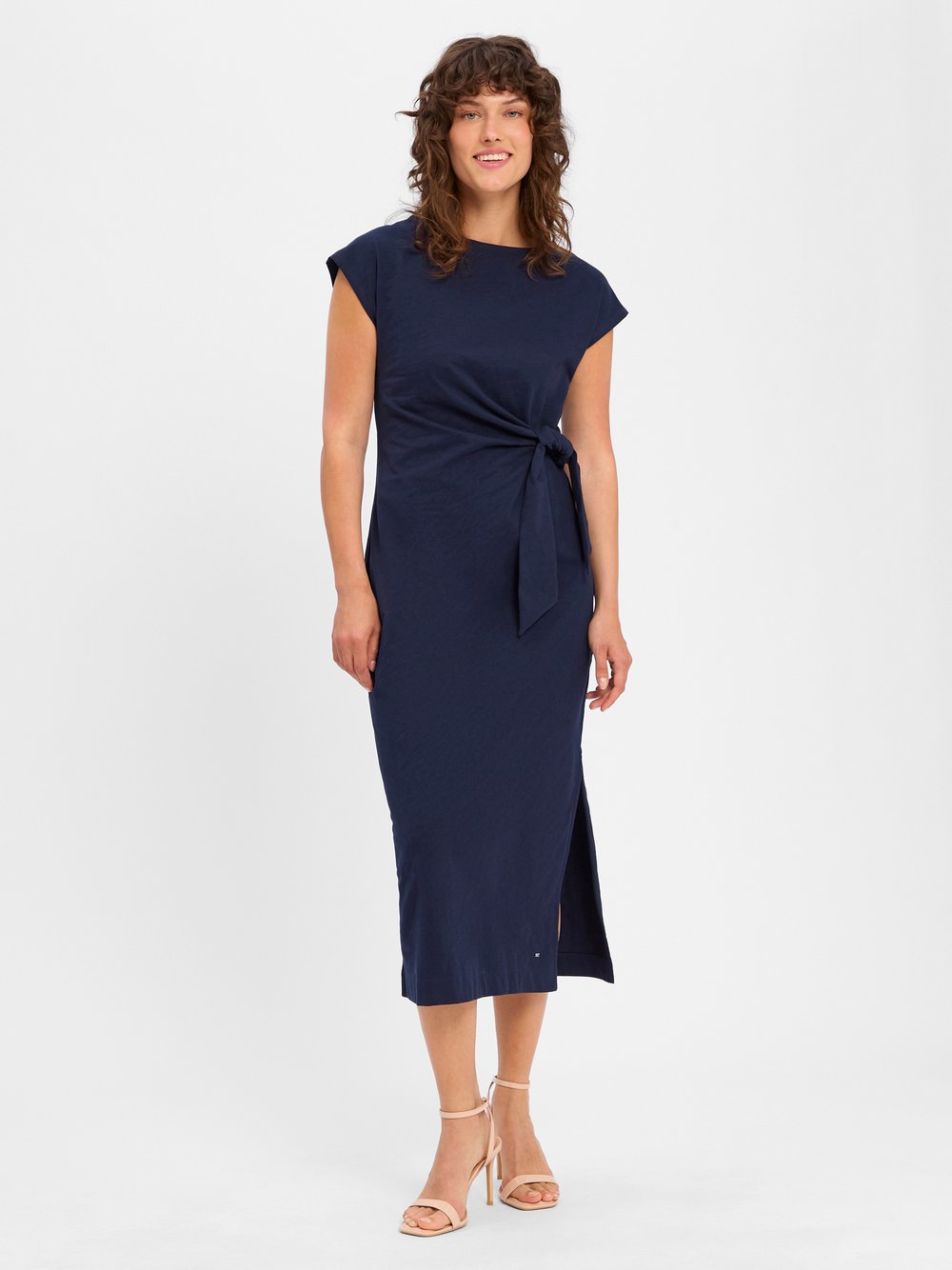 Tommy Hilfiger Kleid Damen Baumwolle blau, XS