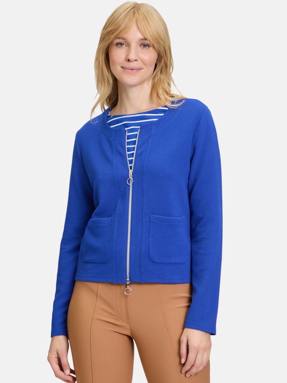 Betty Barclay Shirtjacke Damen blau, 36