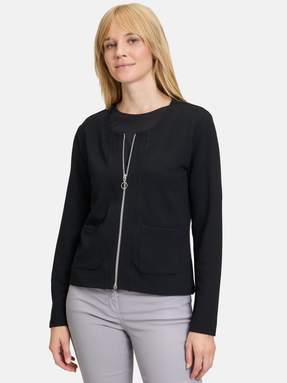 Betty Barclay Shirtjacke Damen schwarz, 42