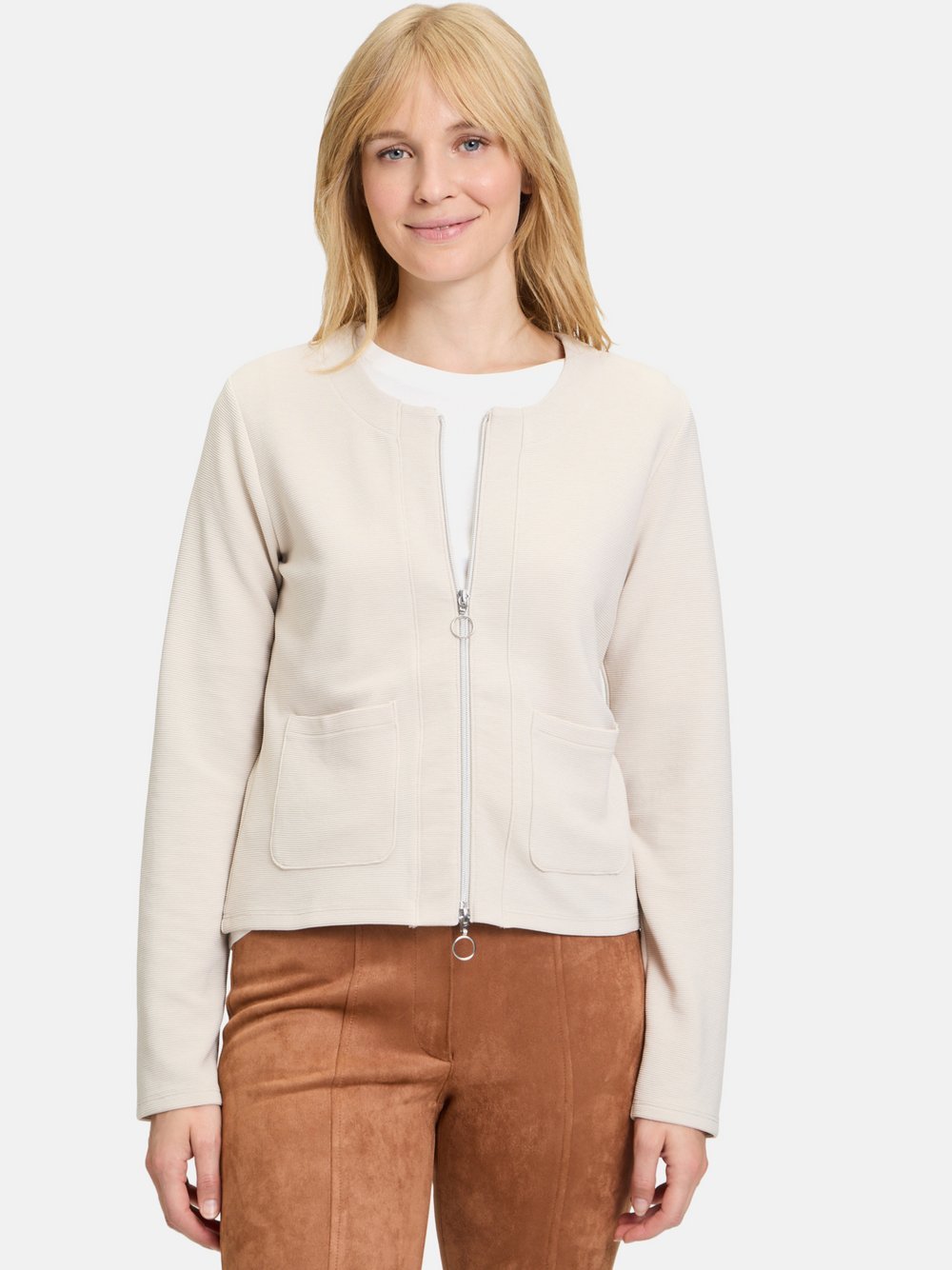 Betty Barclay Shirtjacke Damen beige, 48