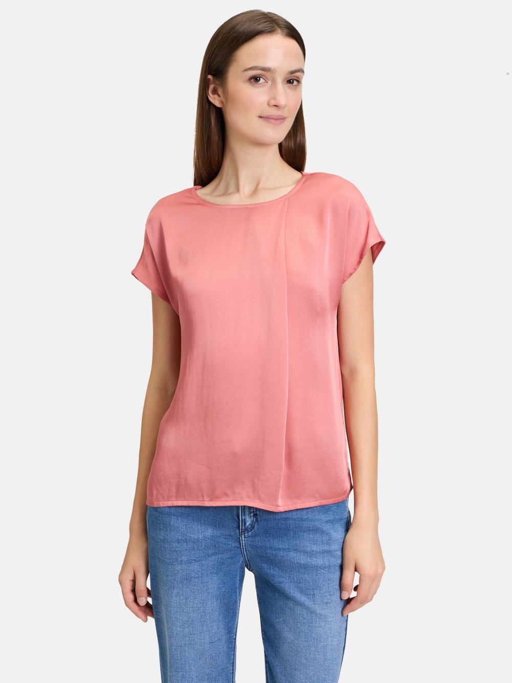 Cartoon Blusenshirt Damen Viskose rosa, 34