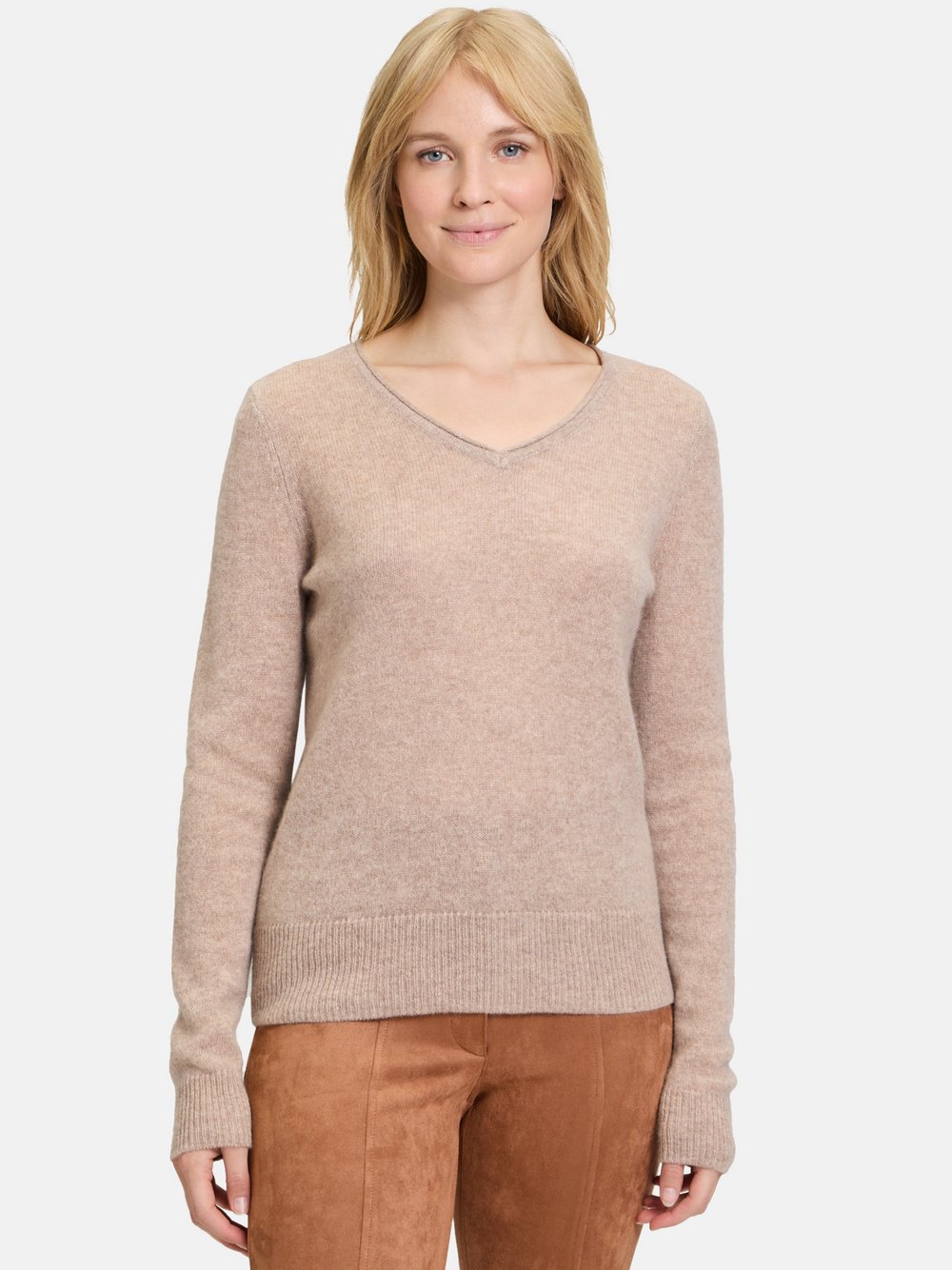 Betty Barclay Kaschmir-Pullover Damen Cashmere beige, 38