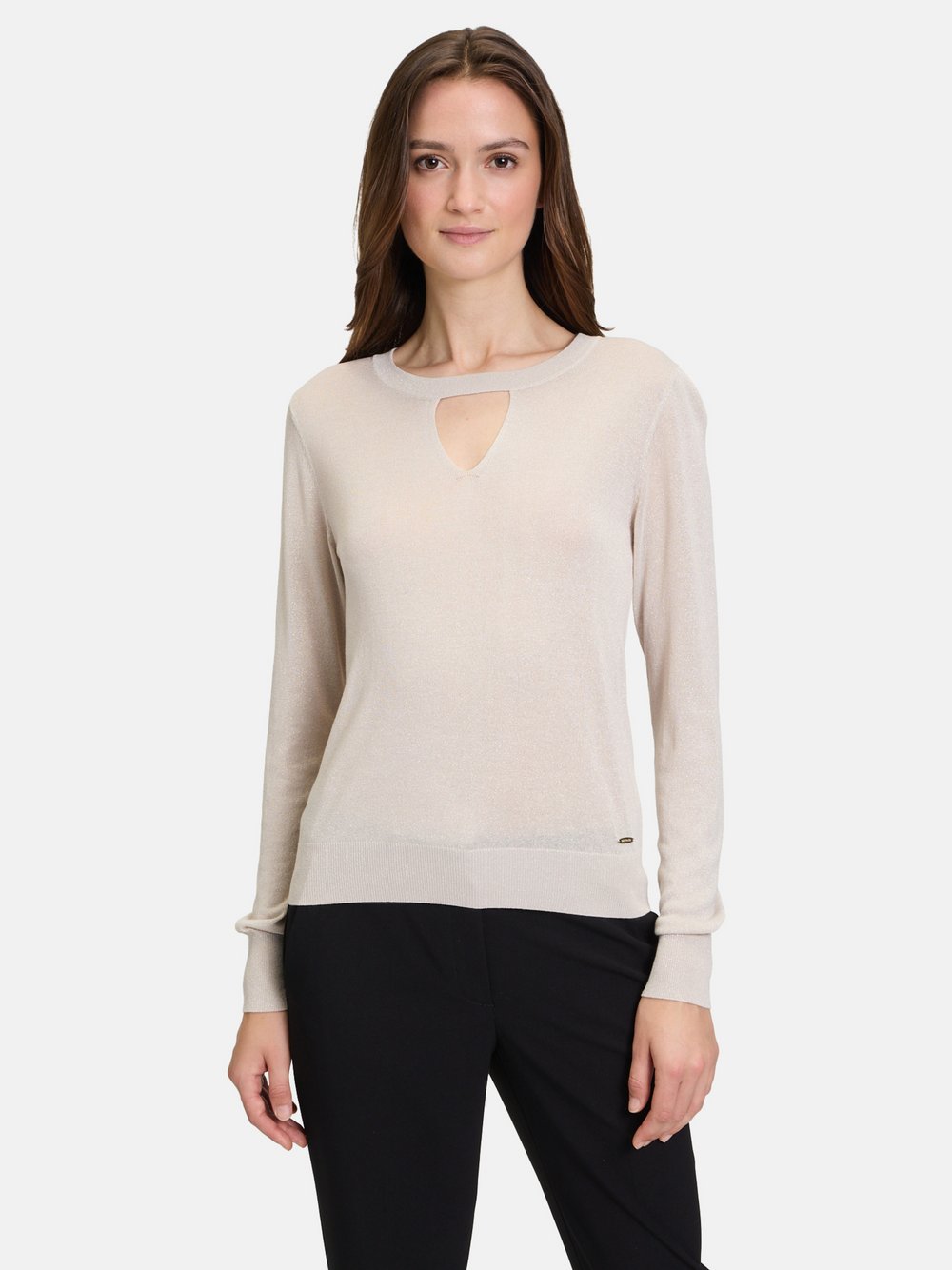 Betty & Co Strickpullover Damen Viskose beige, 36