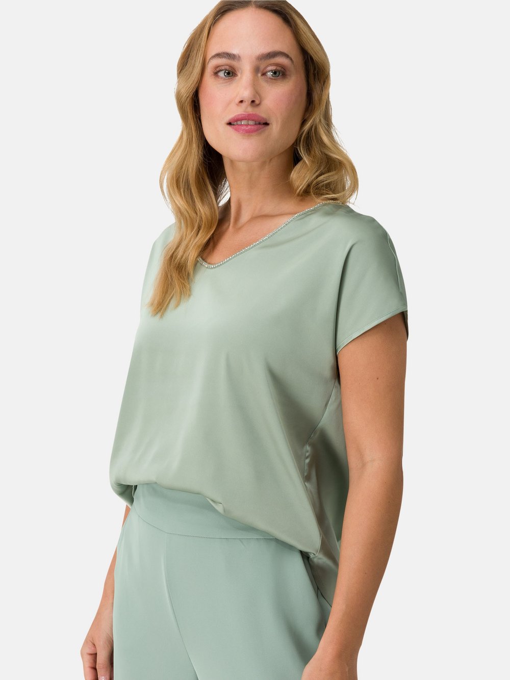 zero Blusenshirt Damen grün, 36