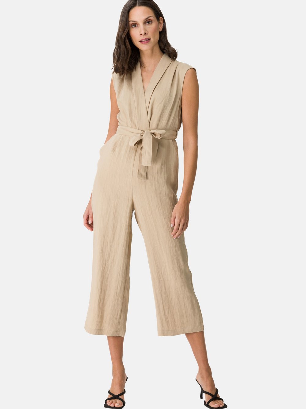 zero Jumpsuit Damen Lyocell beige, 40