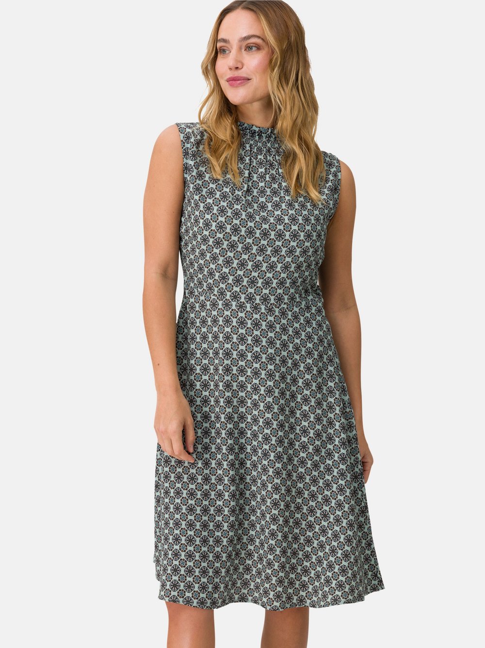 zero Kleid Damen Viskose mehrfarbig gemustert, 36