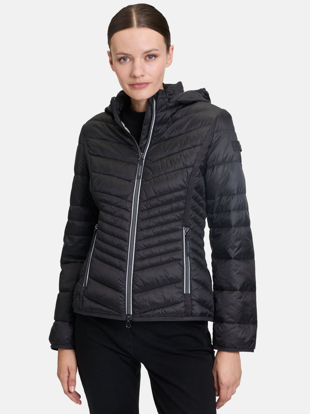 Betty Barclay Outdoorjacke Damen Polyamid schwarz, 42