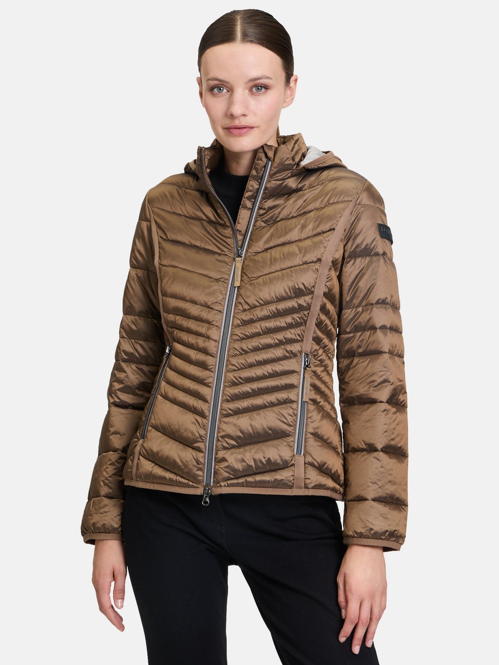 Betty Barclay Outdoorjacke Damen Polyamid braun, 38