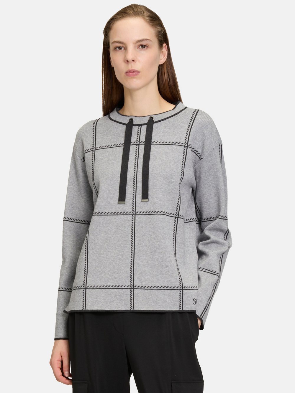 Betty Barclay Strickpullover Damen Viskose grau, 38