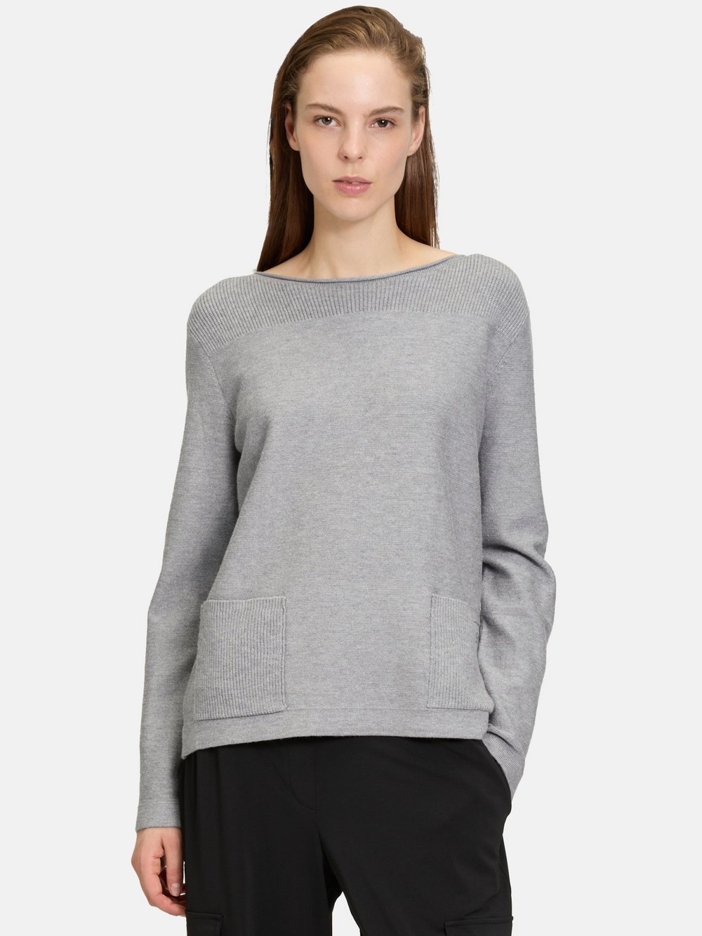 Betty Barclay Strickpullover Damen Viskose grau, 38