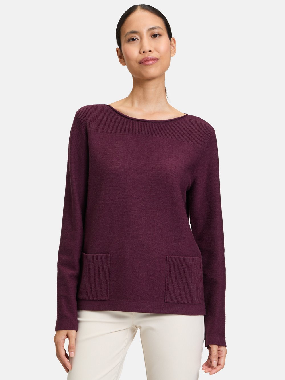 Betty Barclay Strickpullover Damen Viskose lila, 44