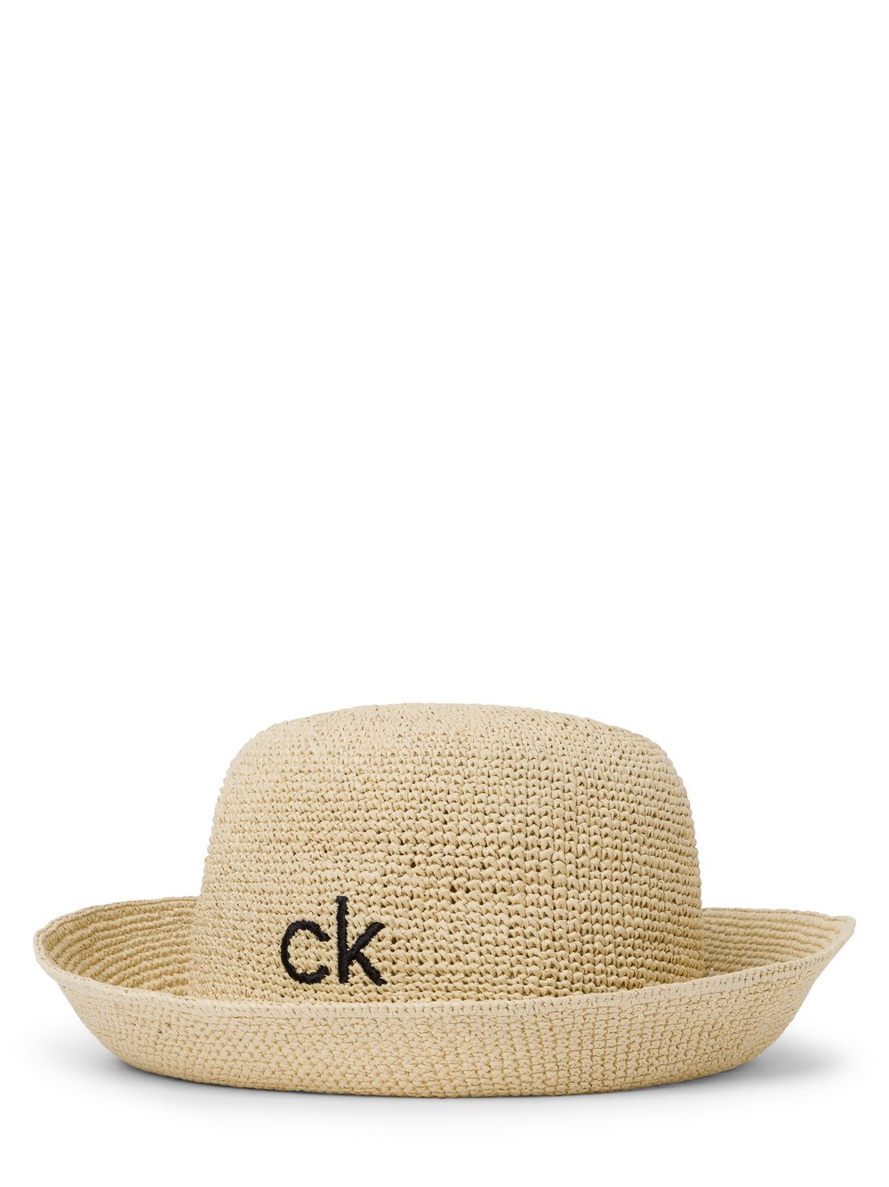 Calvin Klein Hut Damen Papier beige, ONE SIZE