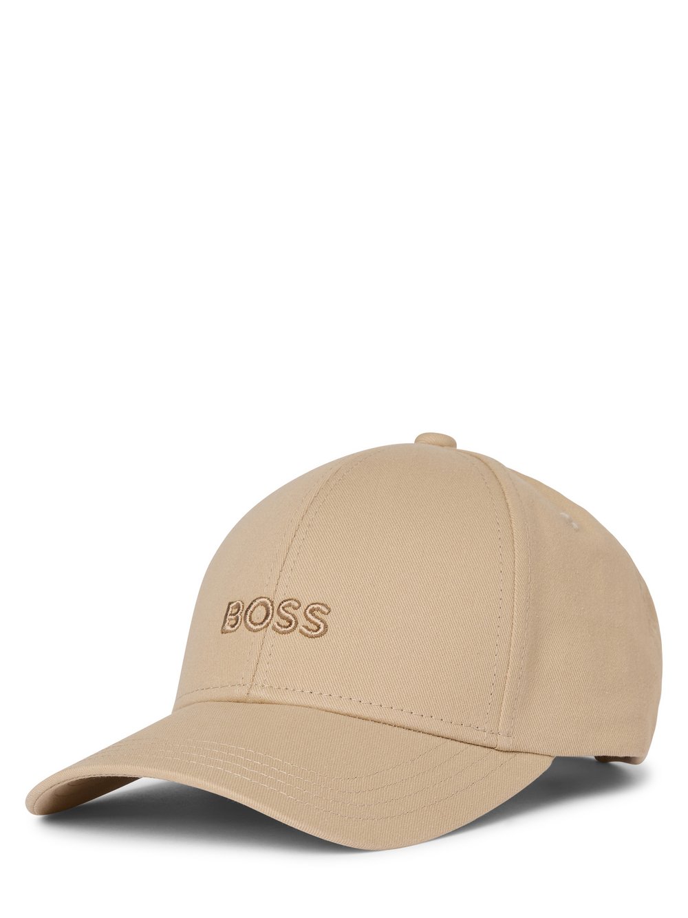 BOSS Cap Damen Baumwolle beige, ONE SIZE