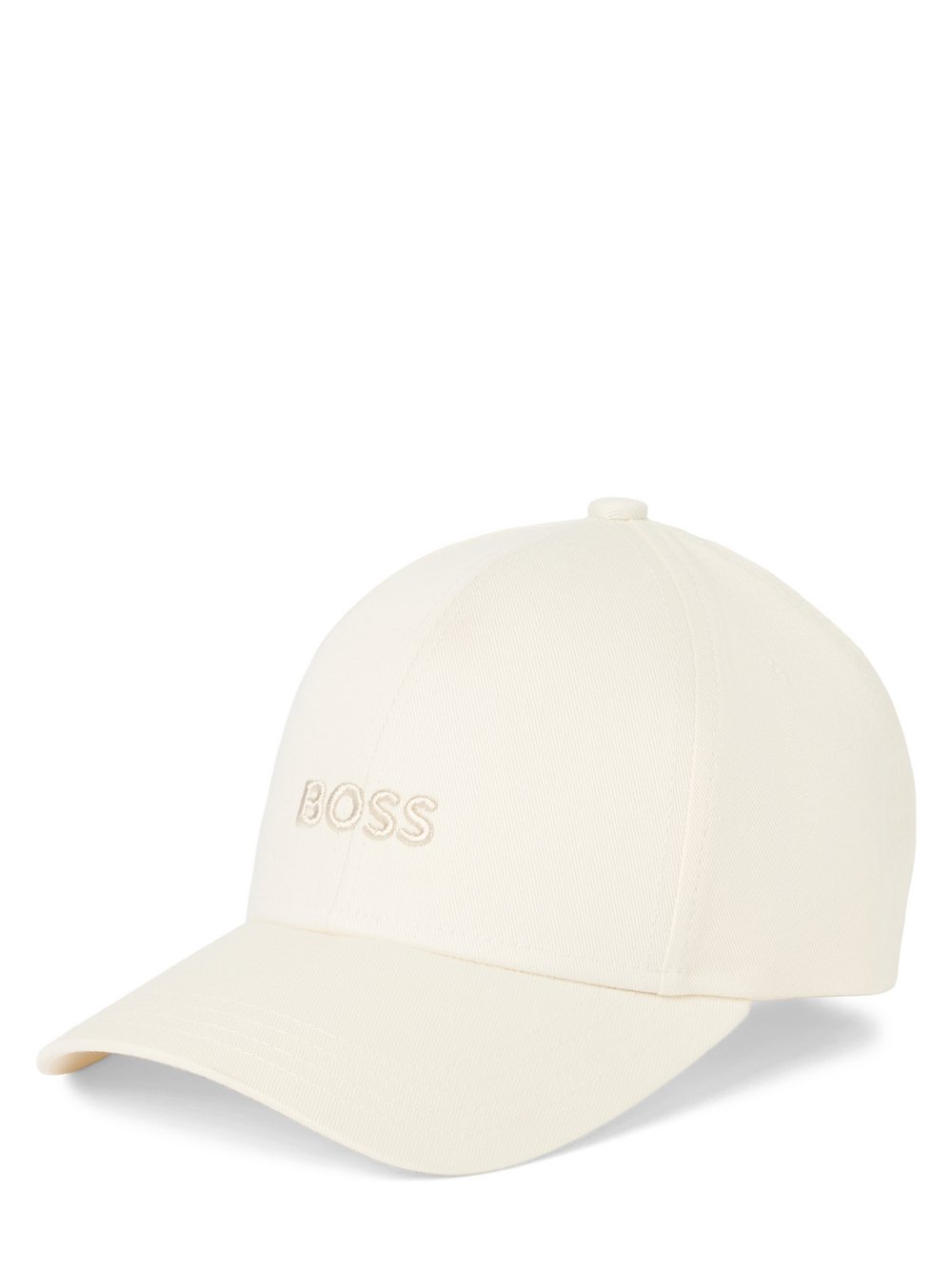 BOSS Czapka - Ari Kobiety Bawełna biały, ONE SIZE