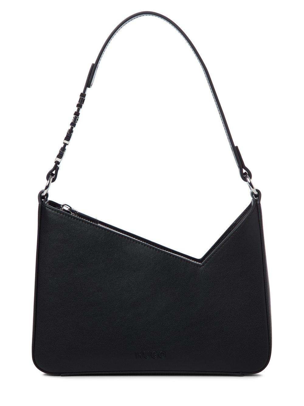 HUGO Schultertasche Damen Kunstleder schwarz, ONE SIZE