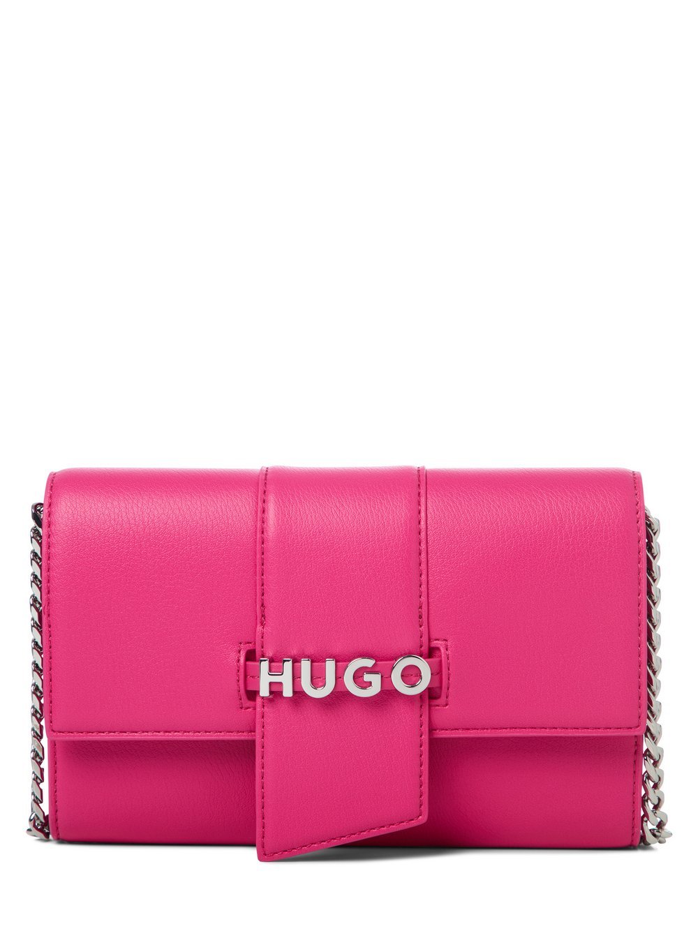 HUGO Clutch Damen Kunstleder pink, ONE SIZE