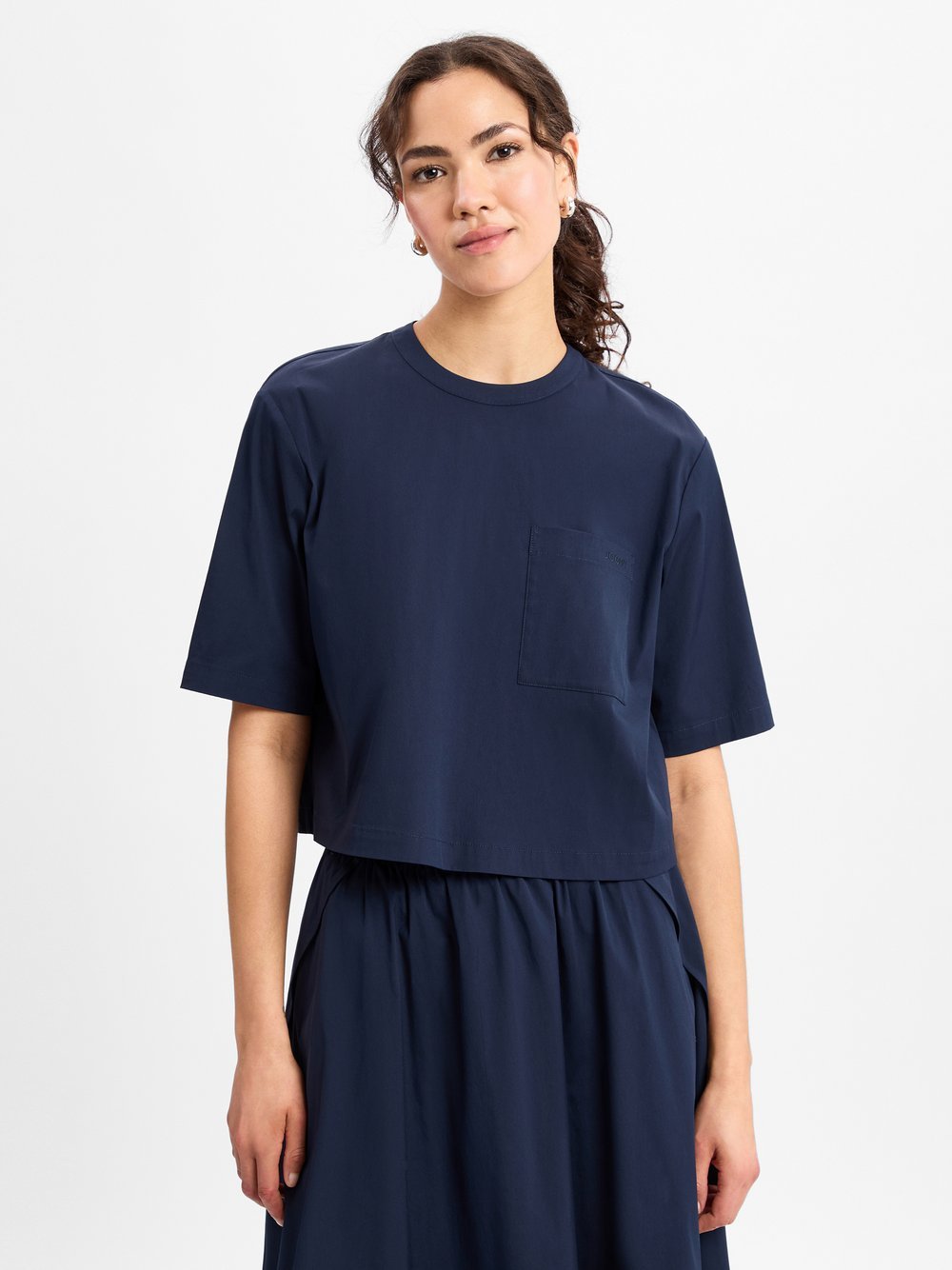 JOOP! JOOP! Blusenshirt Damen Baumwolle blau, 40