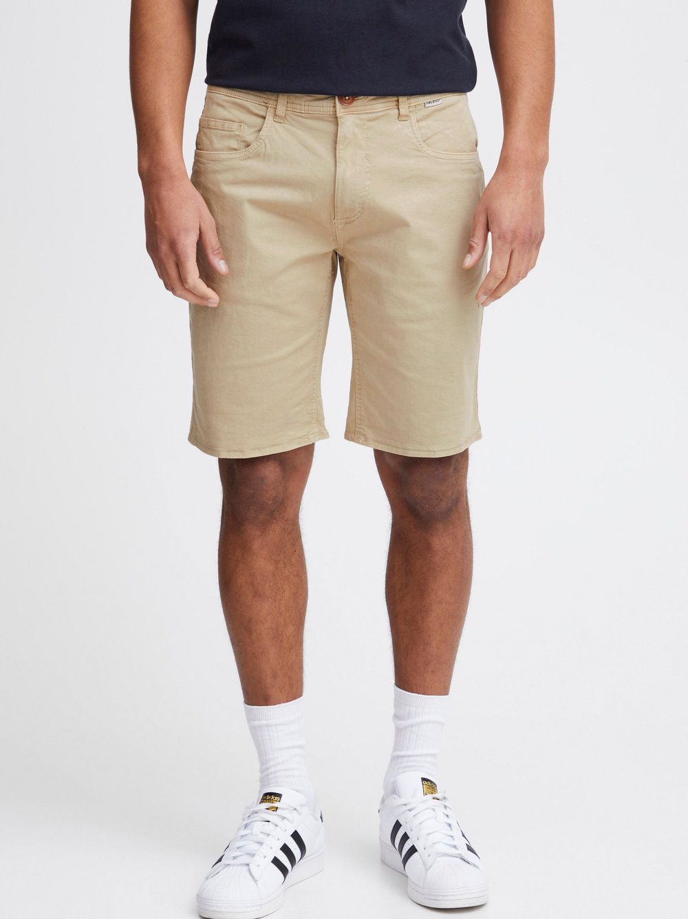 BLEND Shorts Herren Baumwolle beige, M