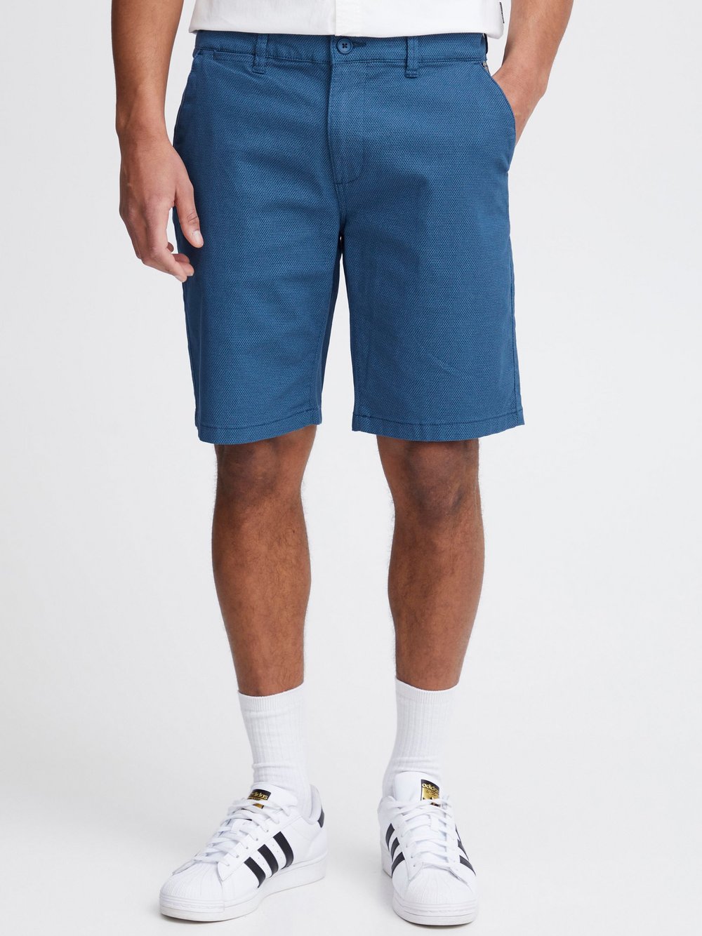 BLEND Shorts Herren Baumwolle blau, L