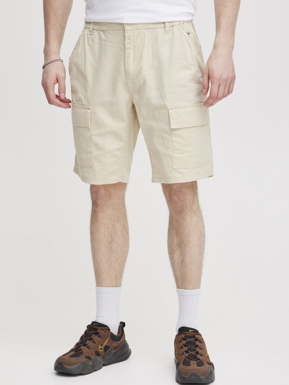 BLEND Shorts Herren beige, XXL