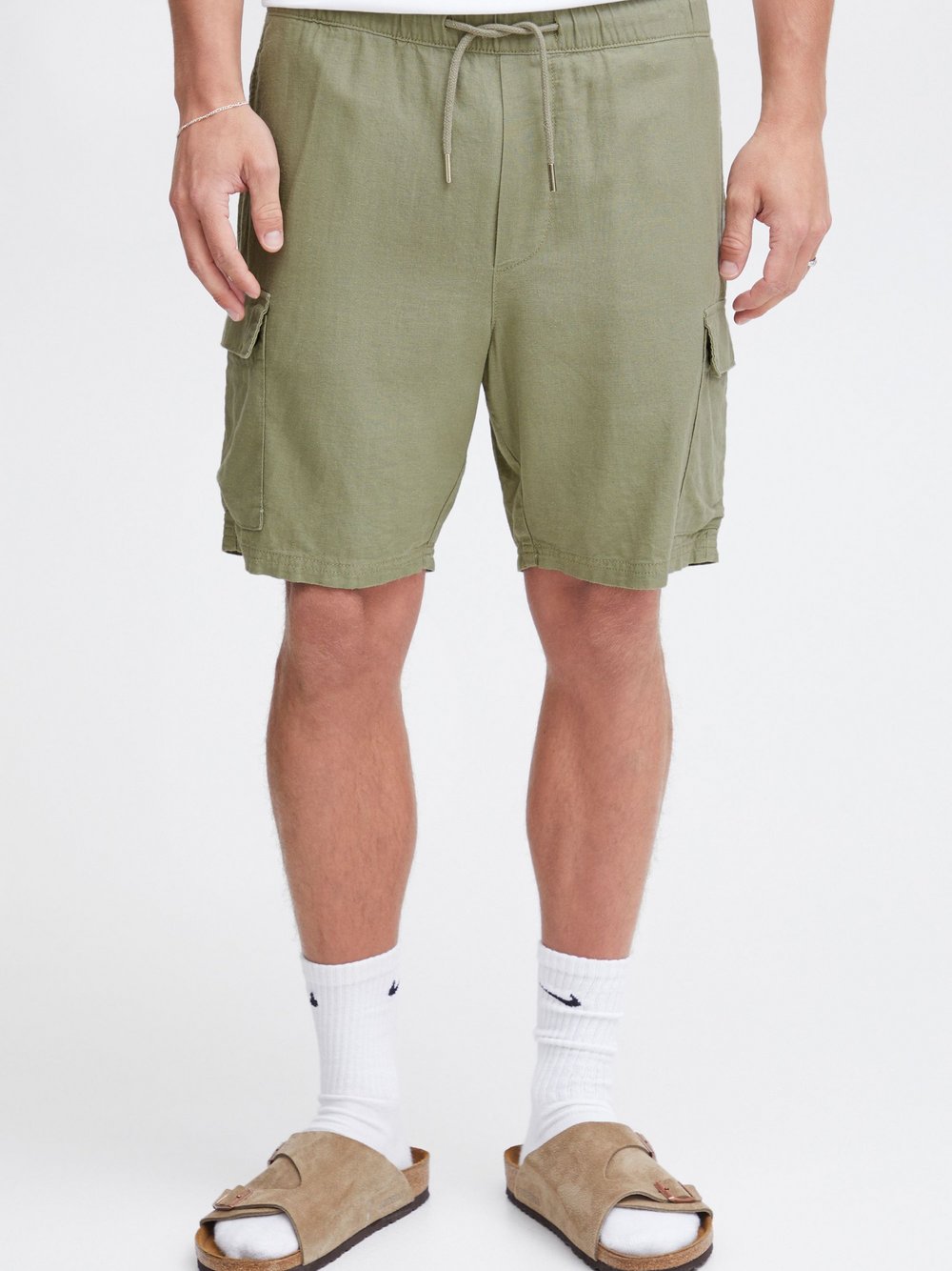 Solid Cargoshorts Herren grün, XL