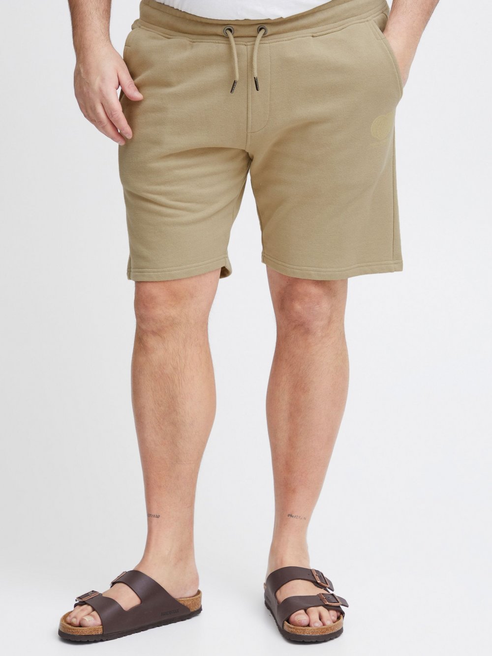 BLEND Shorts Herren Baumwolle beige, XXXXL