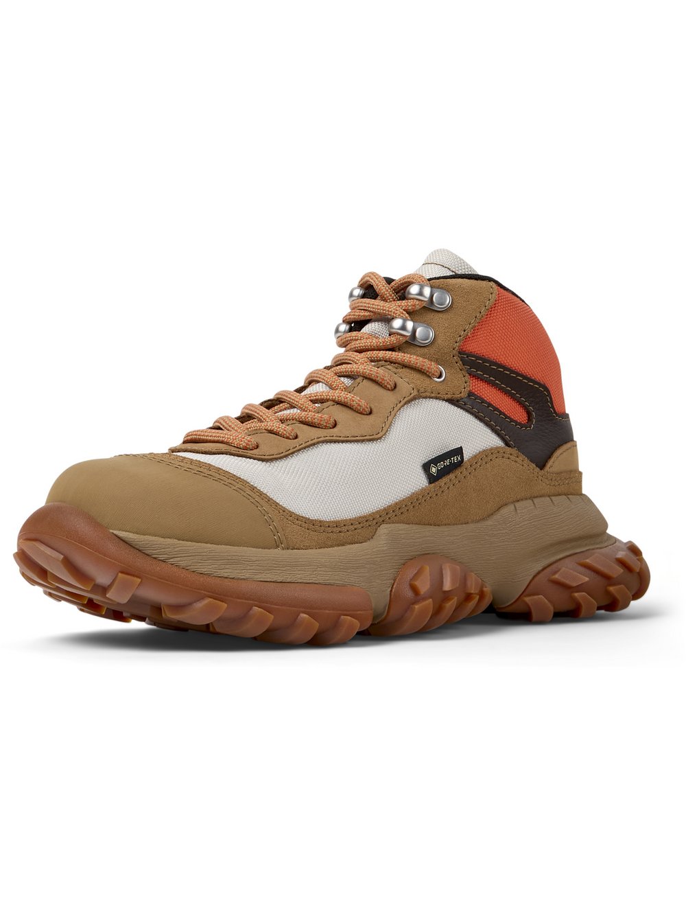 Camper Stiefeletten Damen Textil braun, 36