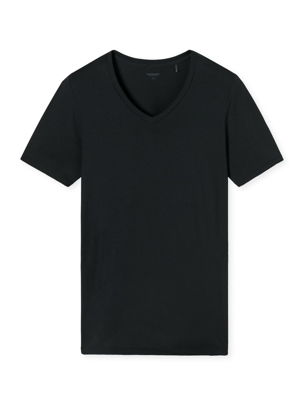 Schiesser T-Shirt  Herren schwarz, S