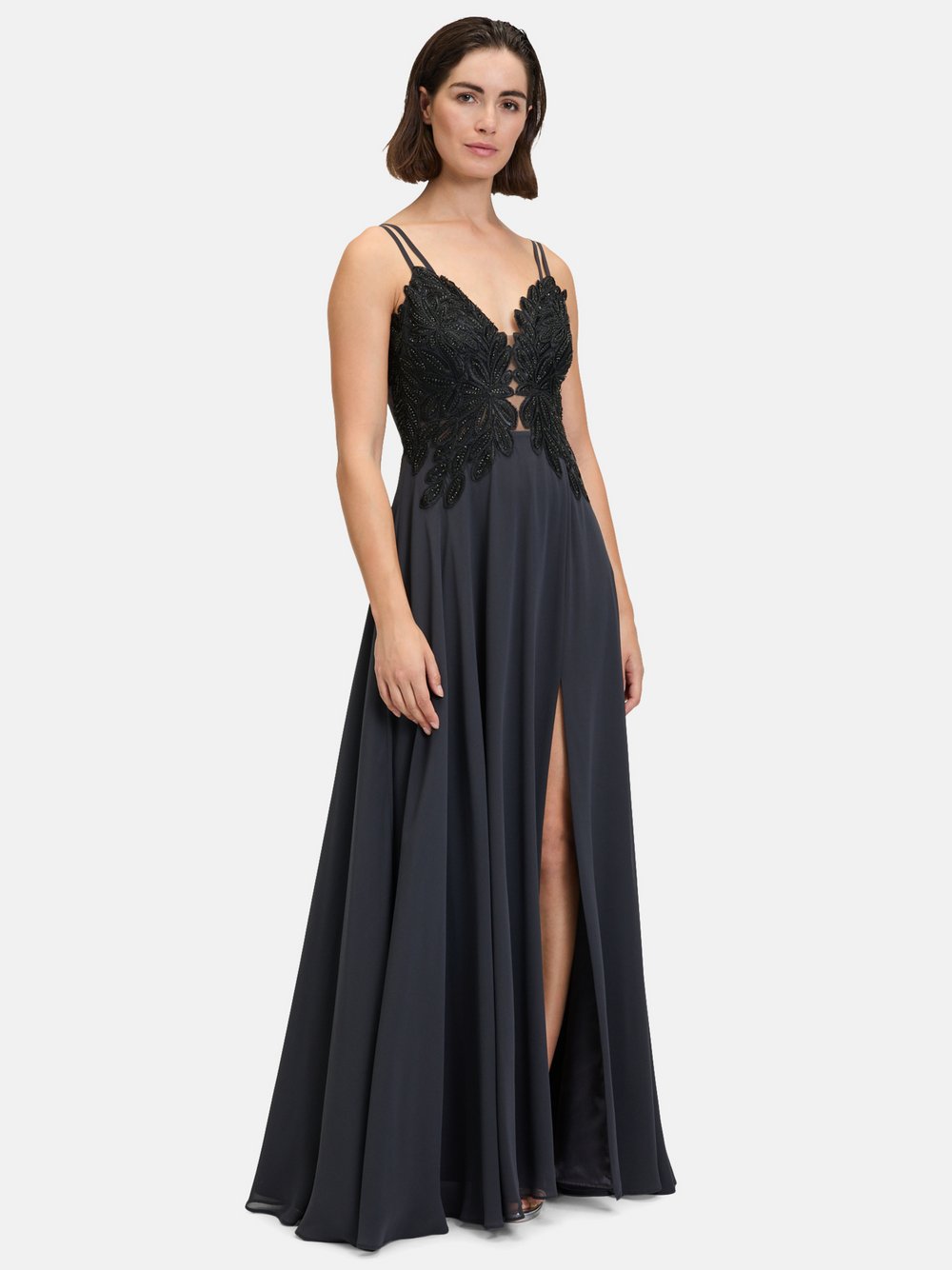 Vera Mont Abendkleid Damen schwarz, 42