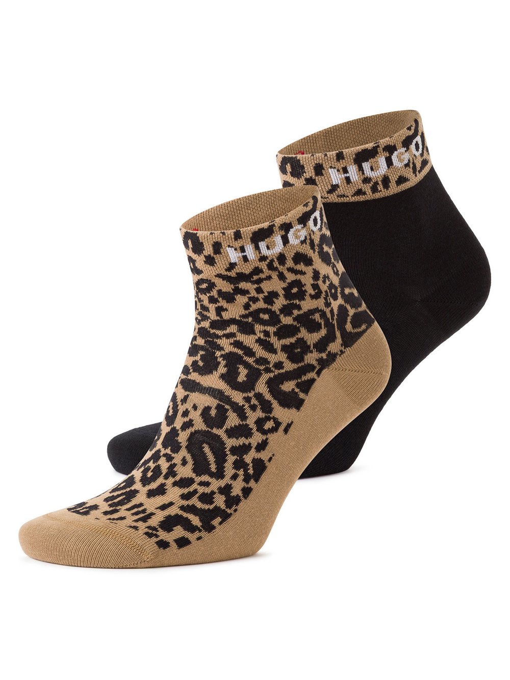 HUGO Socken im 2er-Pack Damen Baumwolle mehrfarbig gemustert, 39-42