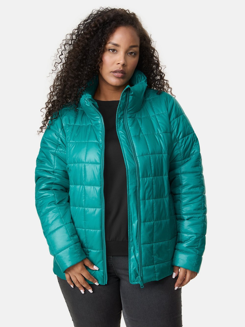 Samoon Steppjacke Damen blau, 54