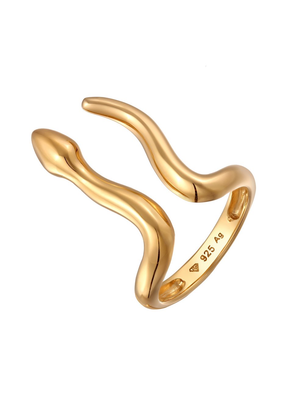 Elli Ring Damen Sterlingsilber gold, 54