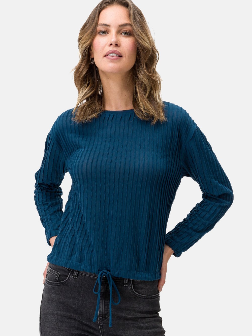 zero Shirt Damen blau, 34