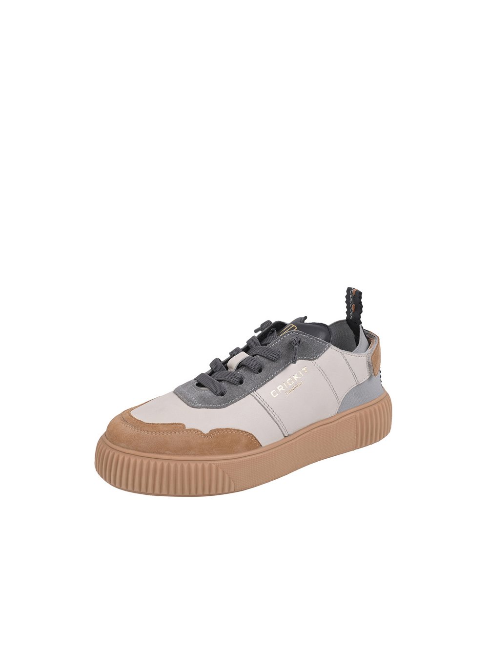 Crickit Sneaker Damen Leder beige, 40