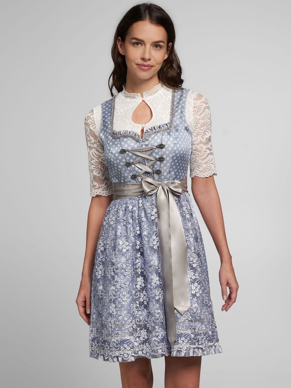 Spieth & Wenksy Dirndl Damen mehrfarbig gemustert, 40