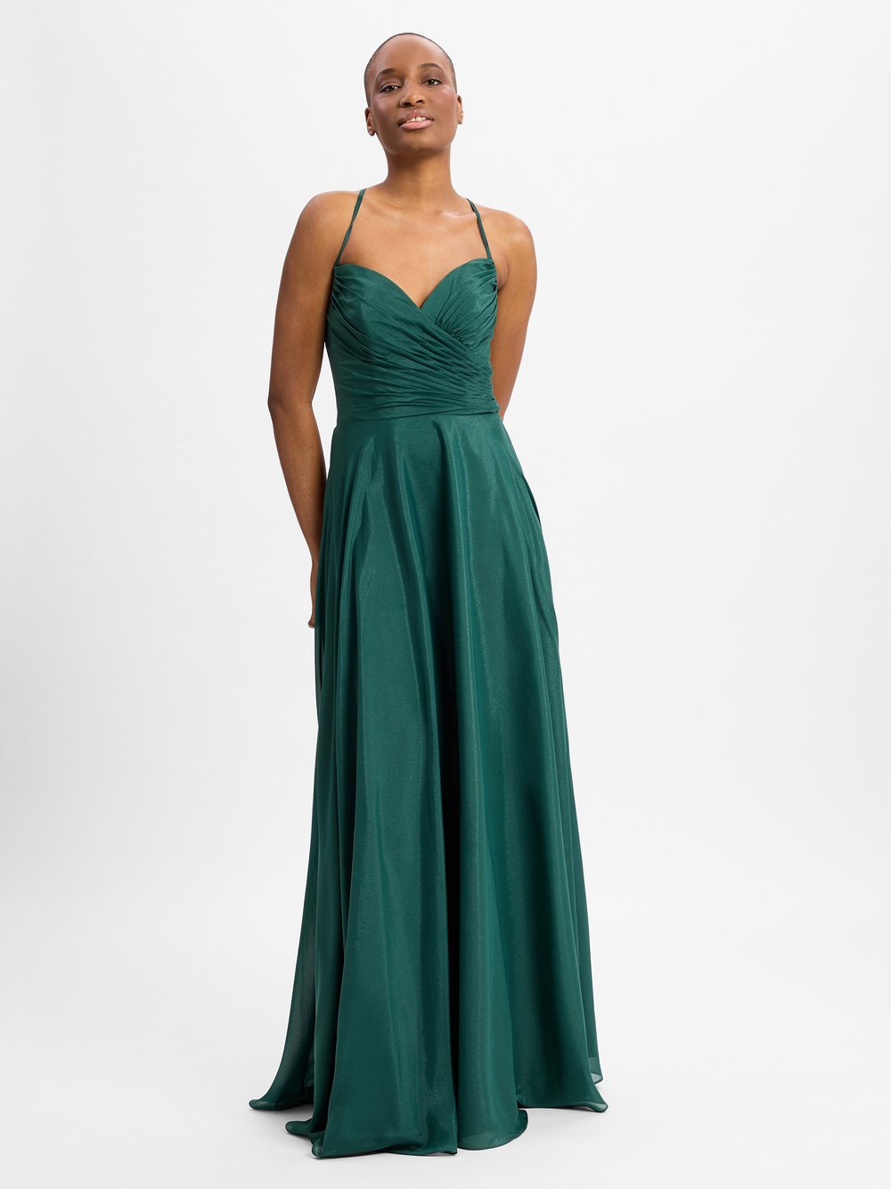 Luxuar Fashion Abendkleid Damen grün, 32