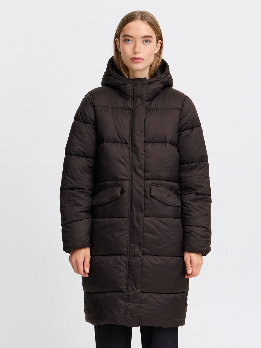 Ichi Winterjacke Damen schwarz, XS