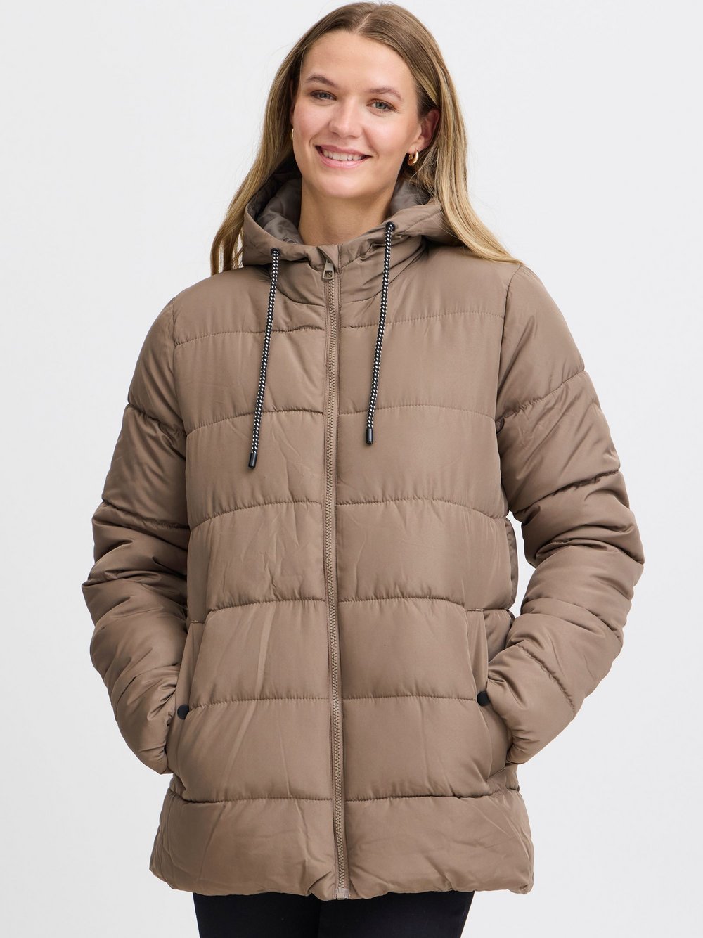 fransa Winterjacke Damen braun, XS