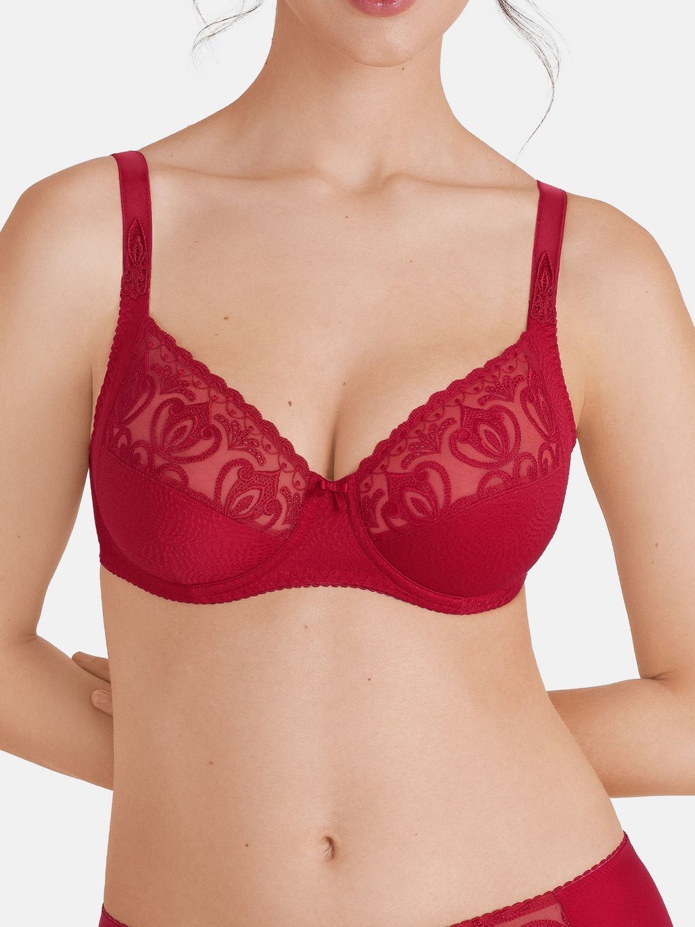 Felina Bügel BH Damen rot, 85F