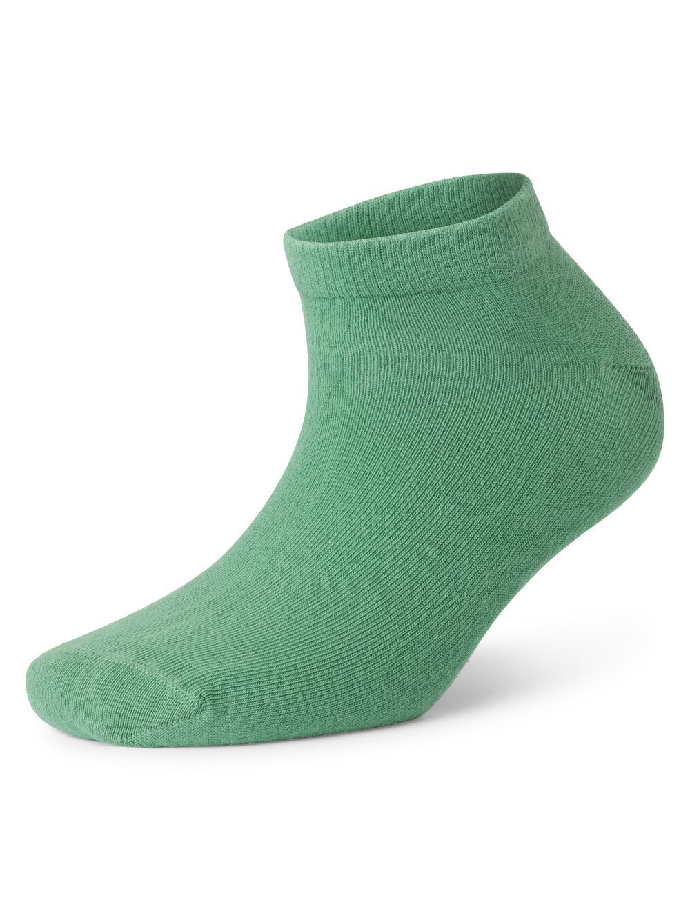 Marie Lund Sneakersocken Damen Baumwolle grün, ONE SIZE