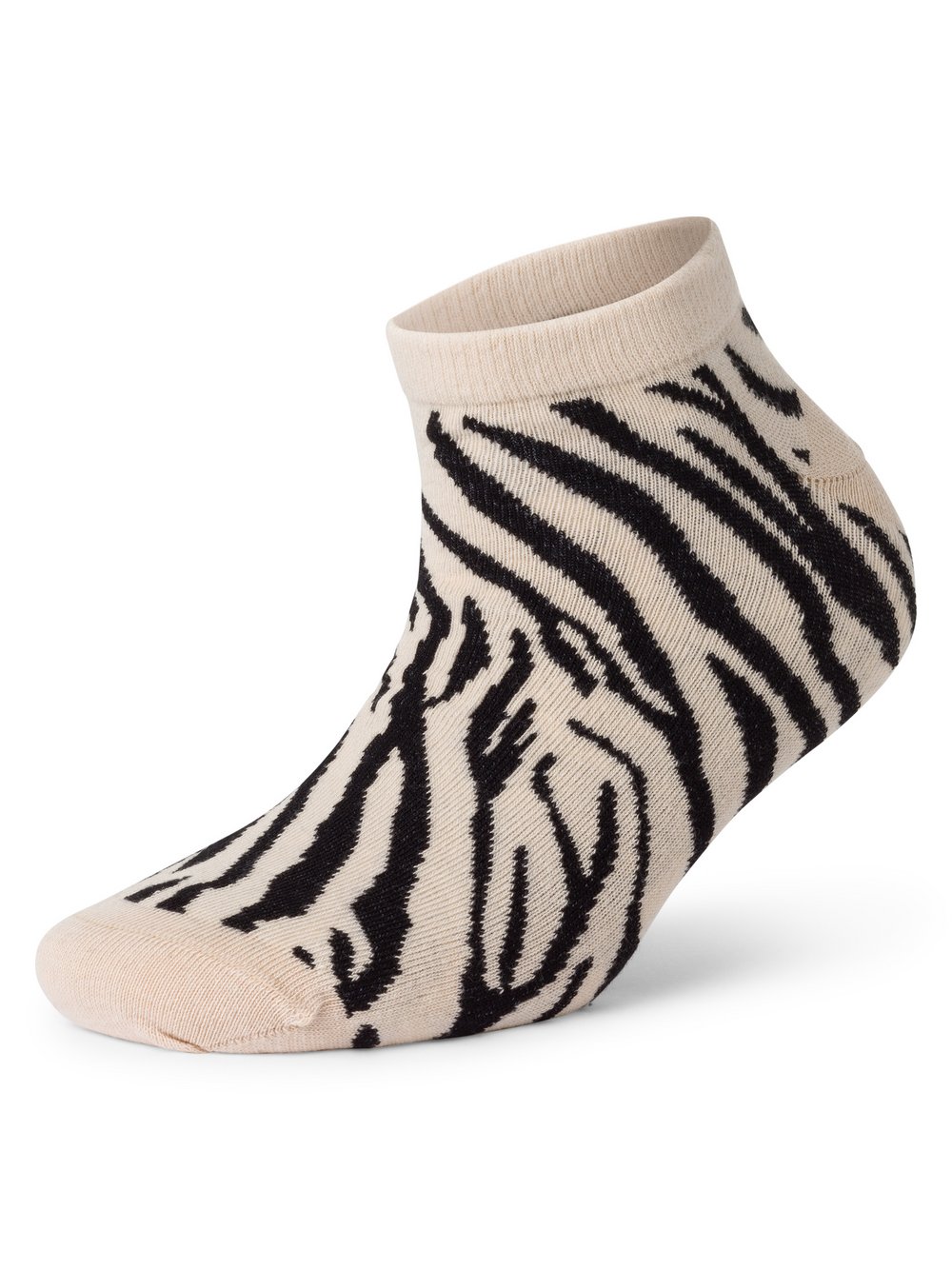 Marie Lund Sneakersocken Damen Baumwolle mehrfarbig gemustert, ONE SIZE