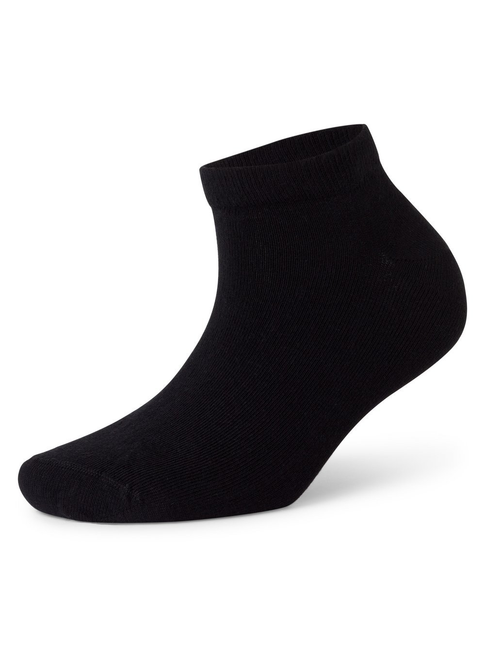 Marie Lund Sneakersocken Damen Baumwolle schwarz, ONE SIZE