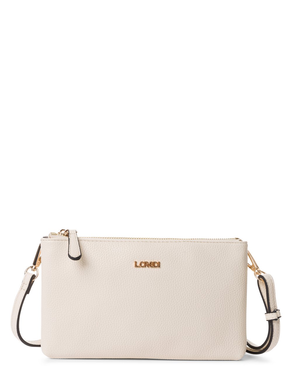 L.Credi Tasche Damen weiß strukturiert, ONE SIZE