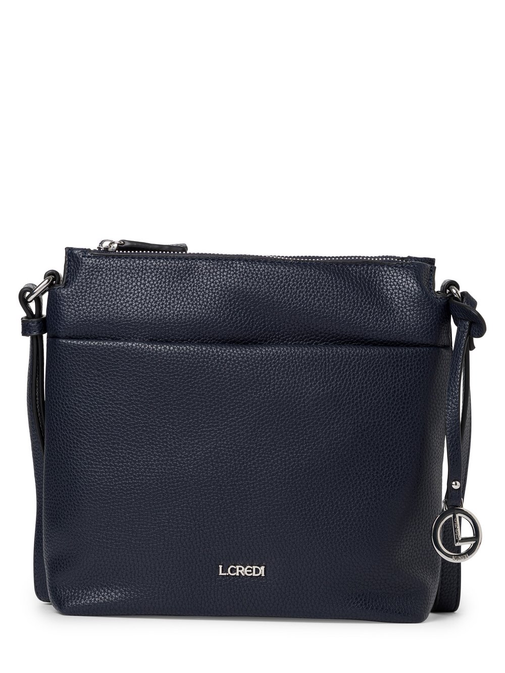 L.Credi Umhängetasche Damen Kunstleder blau, ONE SIZE